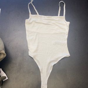 white forever 21 body suit
